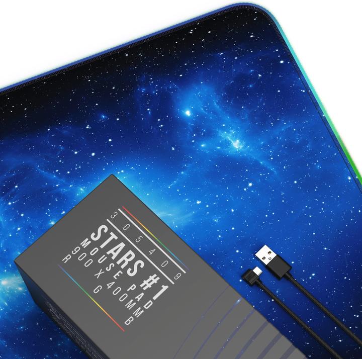 Actual product image Titanwolf RGB Gaming Mauspad (XXL)