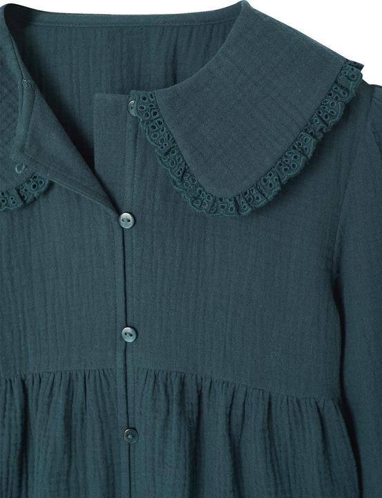 Actual product image Vertbaudet Langärmelige Mädchen Bluse aus Musselin (128)