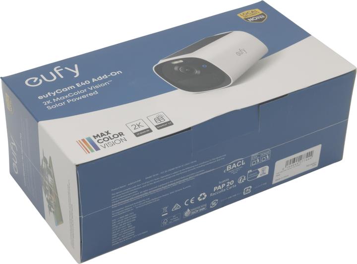 Actual product image eufy eufyCam E40 Add-On (2688 x 1520 pixels)