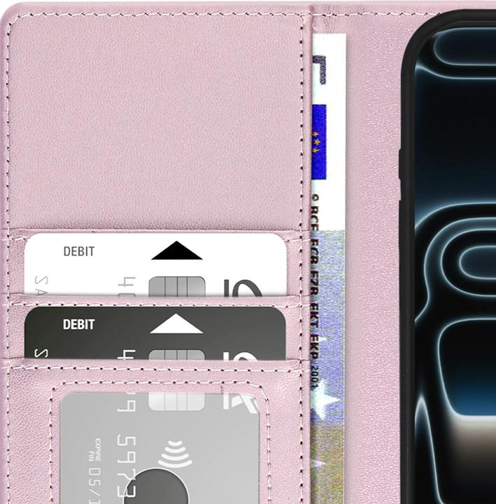 Produktbild Mayaxess 2-in-1 Wallet Etui iPhone 17 Pro Max mit Hülle (Apple iPhone 17 Pro Max)