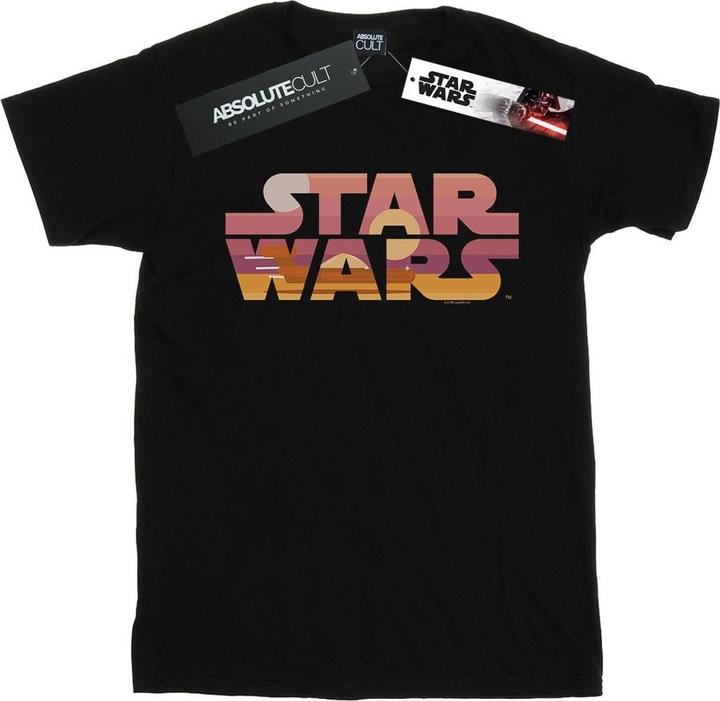 Star Wars Tatooine Suns Logo TShirt (L)