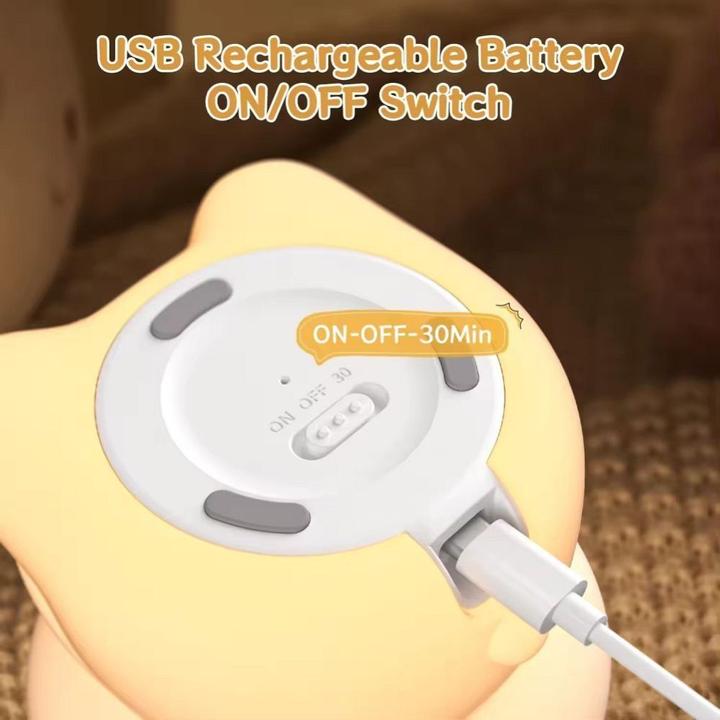 Image du produit OEM Consumer electronics Table lamp bedside birthday teddy bear Art Deco touch style