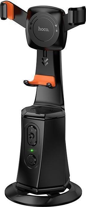 Actual product image Hoco Other mobile phone holder 360 degree with auto face tracking K26 black