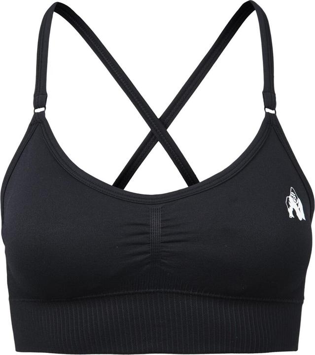 Produktbild Gorilla Wear Olivia Seamless Sports Bra - schwarz (XS)