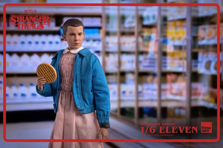 Actual product image ThreeZero Stranger Things figurine 1/6 Eleven 23 cm