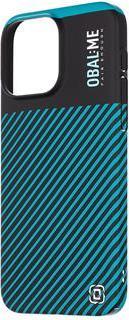 Produktbild Obal:Me Flossy Stripes Case für Apple iPhone 15 Pro Max schwarz/türkis (Apple iPhone 15 Pro Max)