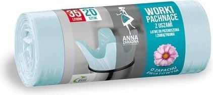 Produktbild Anna Zaradna Garbage Bags with Ears Fragrance Flower 35L Blue (35 l)