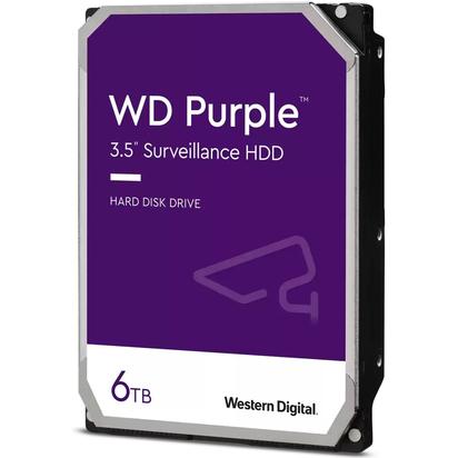 WD Purple WD63PURZ Festplatte (6 TB, 3.5", CMR), Festplatte