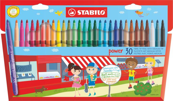 STABILO Puissance (Multicolore, 30 x)