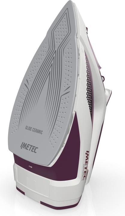 Immagine prodotto Imetec ZeroCalc Z3 3900 Ferro da stiro a secco e a vapore Ceramica Viola, Bianco 2400 W (2400 W, 170 g/min)