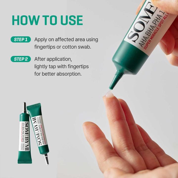 Immagine prodotto Some By Mi AHA.BHA.PHA 4Days Super Miracle Spot Crema All Kill (30 ml, Crema 24h)