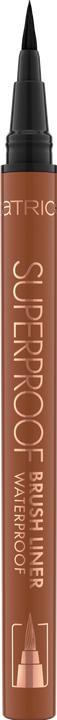 Actual product image Catrice Superproof Brush Liner Waterproof (020 Cocoa Brown)