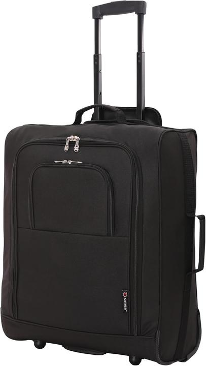 5 Cities 56x45x25 Trolley Rolling Case Nero (60 l)