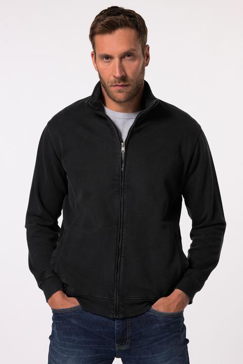 Produktbild JP1880 JP 1880 Sweatjacke, Stehkragen, Vintage Look (4XL)