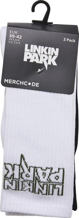 Produktbild Mister Tee Linkin Park Socks 2-Pack (2er Pack, 47 - 50)