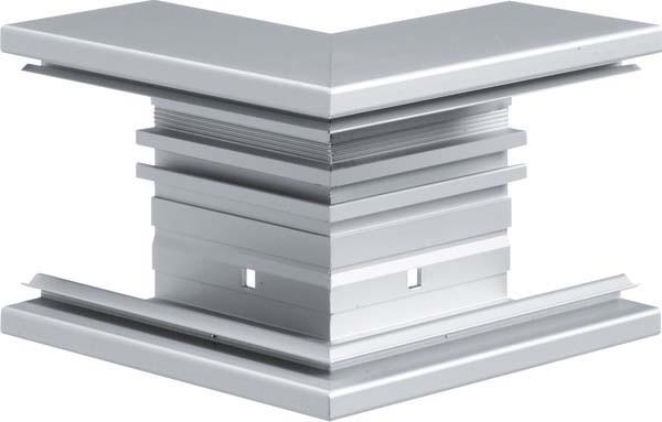 Actual product image Hager TEH BRA651003ELN Outside corner,BRA65100,Alu,naturelox (6.80 cm)