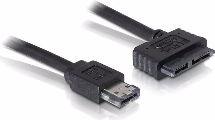 Image du produit Delock Raccord slimline (50 cm, eSATA)