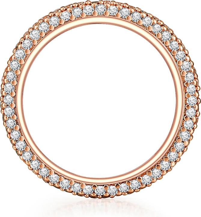Produktbild Lulu & Jane Damen Messing Zirkonia roségold - 29697 (54)