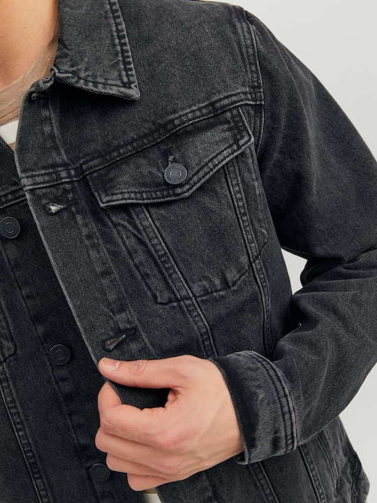 Actual product image Jack & Jones Jean Jacket Black Denim (XXL)