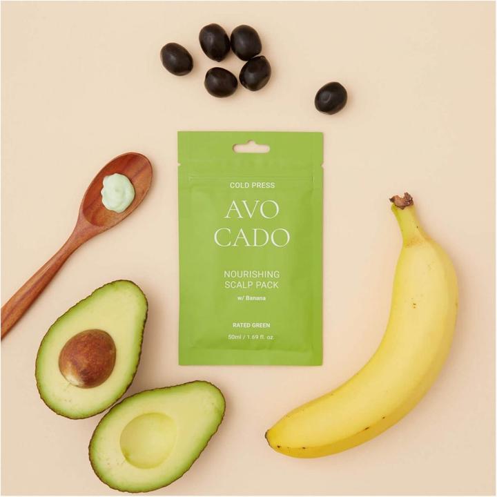 Produktbild Rated Green Cold Press Avocado Nourishing Scalp Pack (50 ml)