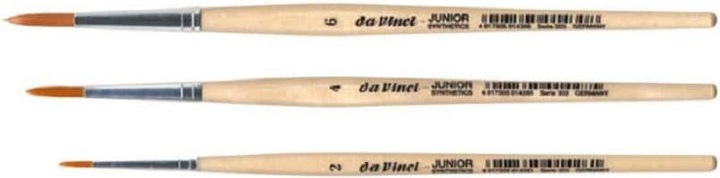 Produktbild da Vinci Pinsel Junior Synthetics Serie 303 rund Grösse 4 (2.80 mm)