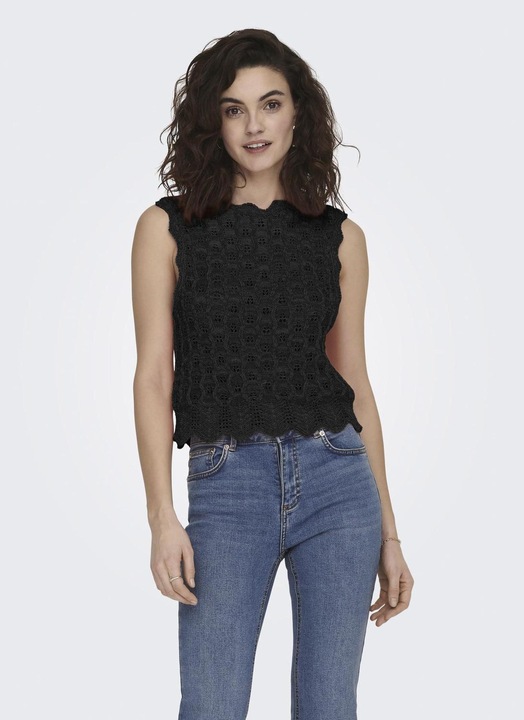 Produktbild Only Normal geschnitten Rundhals Tragetasche Gestricktes Oberteil (XL)