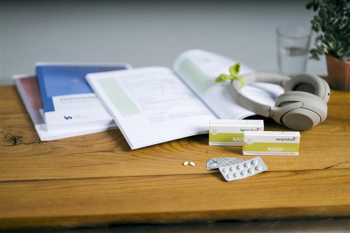 Actual product image Kingnature NADH Vida tablet 20 mg (30 Piece, Pills, 21 g)