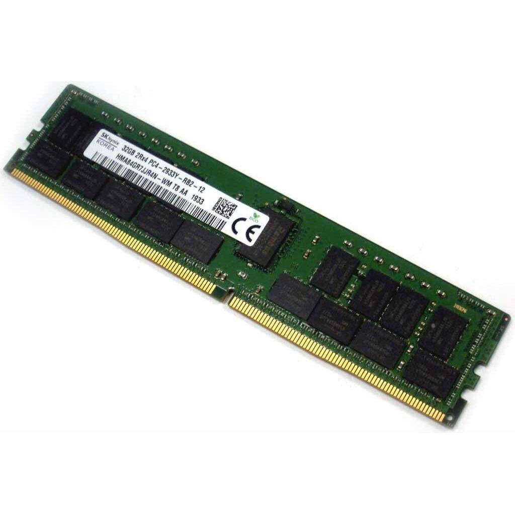 Dell DIMM 32GB 2933 2RX4 8G DDR4 R (1 x 32GB, 2933 MHz, DDR4-RAM, DIMM), RAM