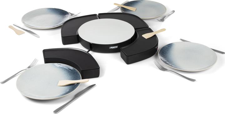 Produktbild Princess 103070 Dinner4all Circle - 4 einzelne Grillplatten - 4 x 250 W – Inklusive Spatel