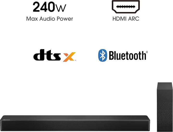 Actual product image Hisense HS2100 (240 W, 2.1 Channel)