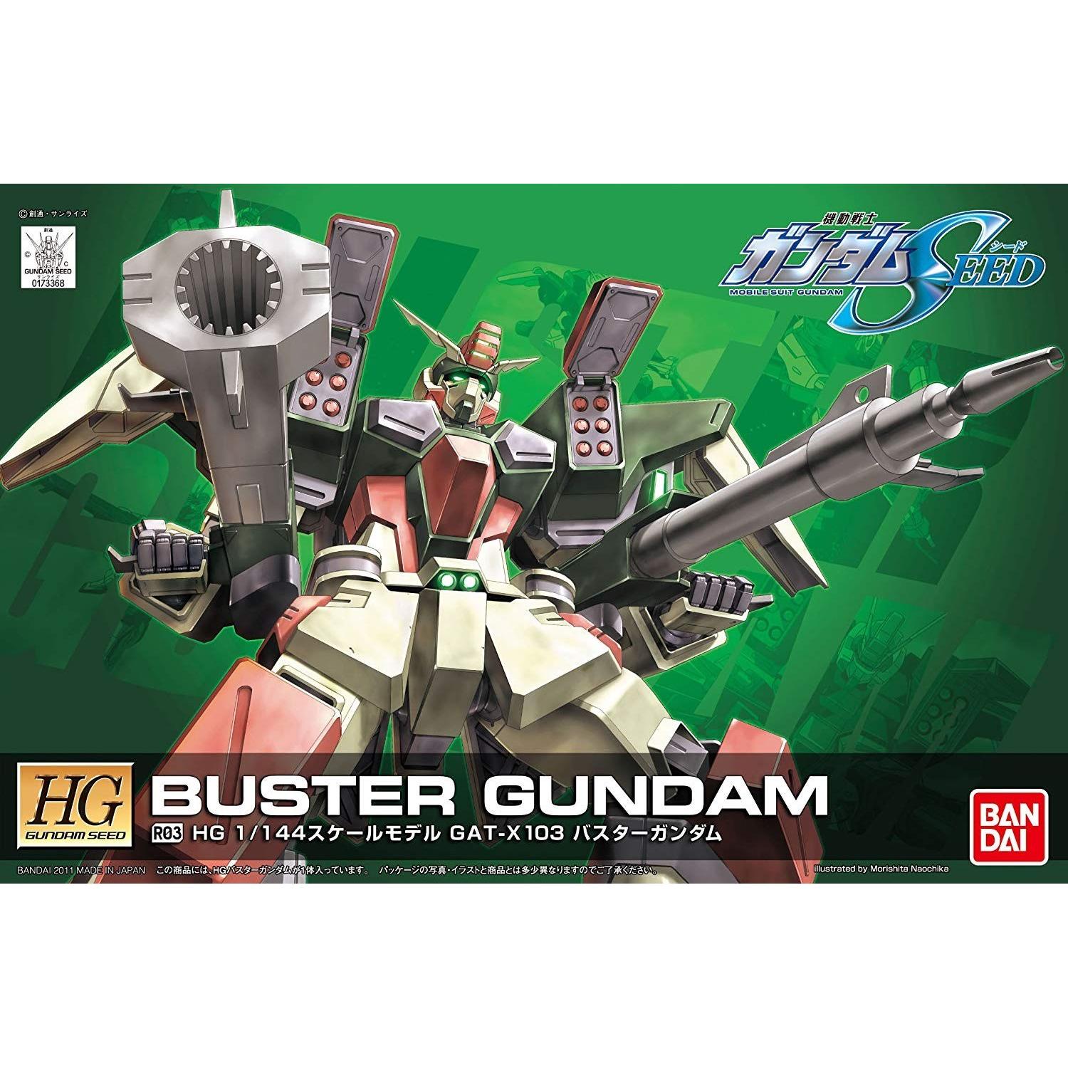 Thumbnail - Bandai HG 1/144 R03 BUSTER GUNDAM BL