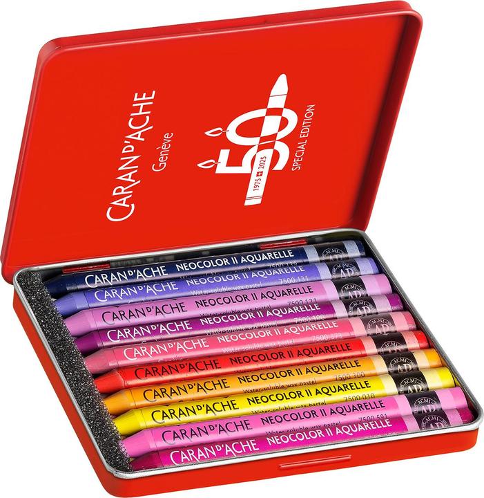 Produktbild Caran d'Ache Neocolor II (Mehrfarbig, 10 x)