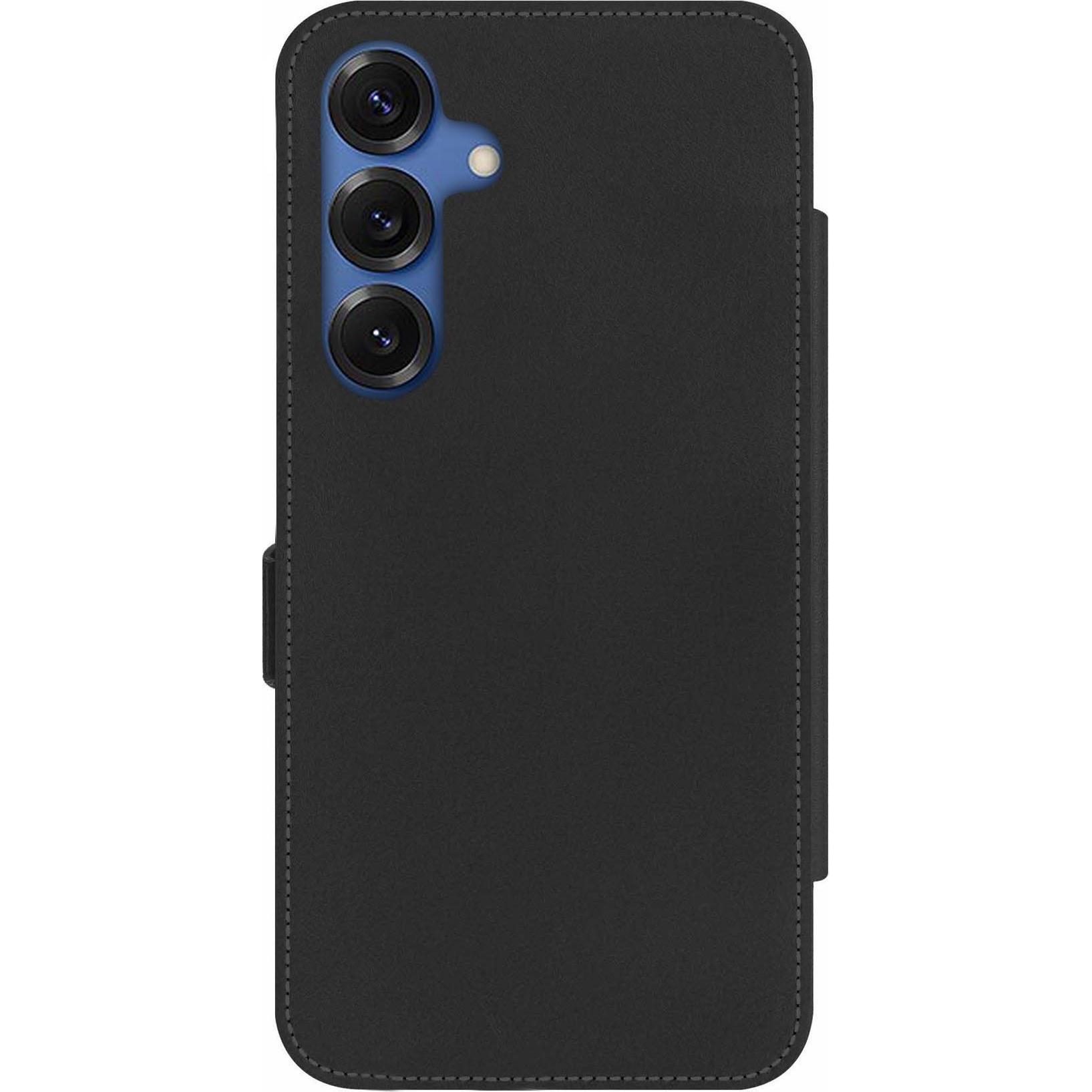 Thumbnail - Noreve Lederschutzhülle horizontal (Samsung Galaxy S25), Smartphone Hülle, Schwarz