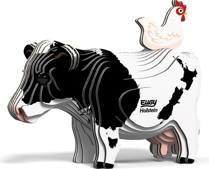 Image du produit Eugy Kit de bricolage 3D vache Holstein (MQ6)
