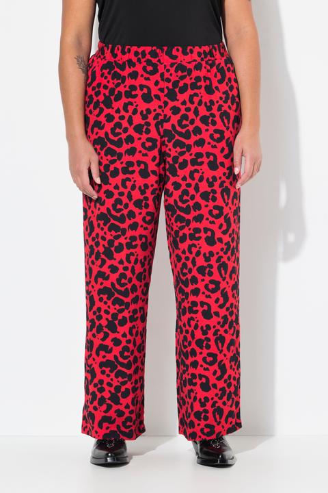 Actual product image Angel of Style Hose, weit und gerade, Animal-Print, Elastikbund (50)