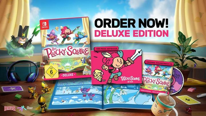 Image du produit Devolver The Plucky Squire (Der kühne Knappe) - Deluxe Edition (Switch, DE)