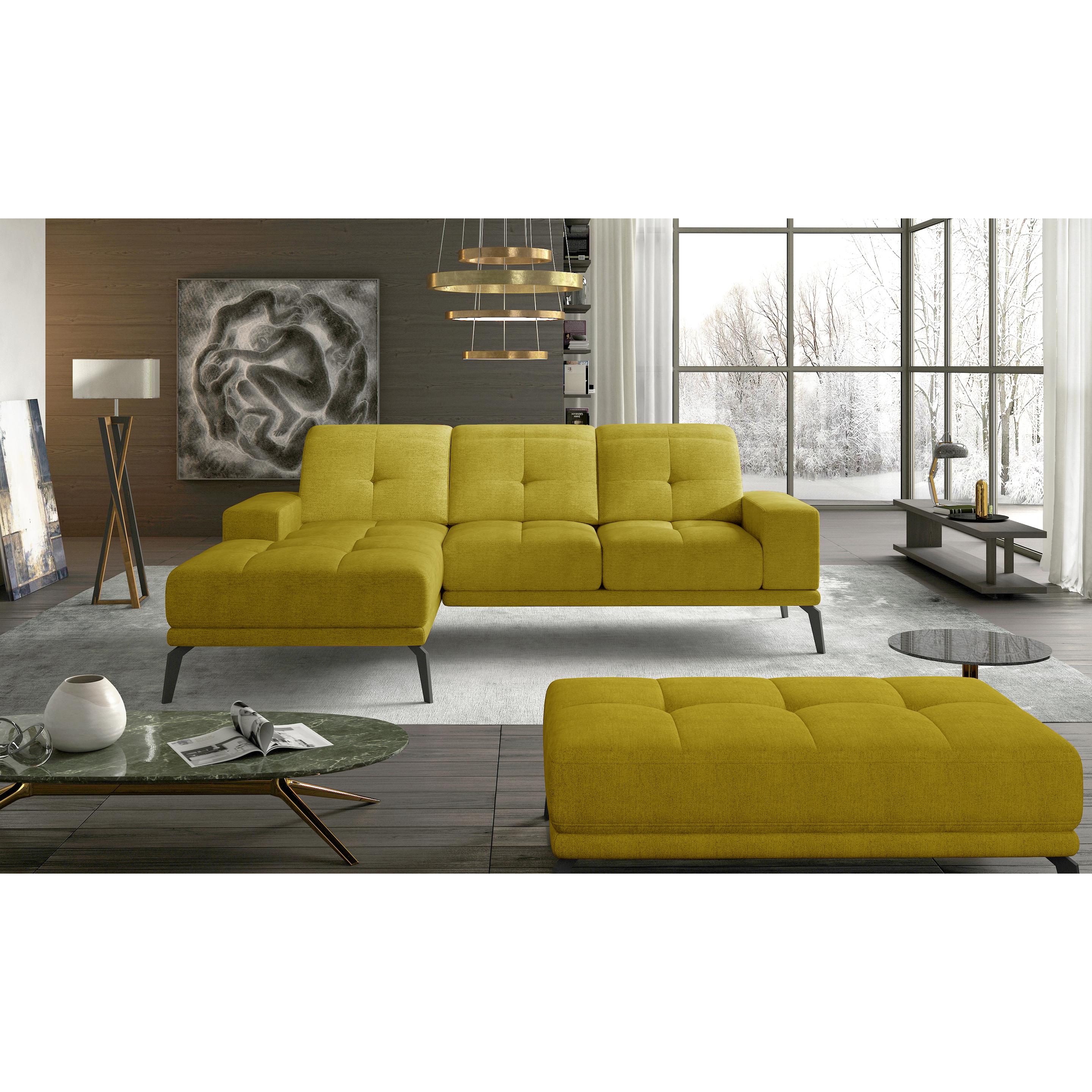 ELTAP, Sofa, Narożnik Torrense + Puf (Ecksofa, 4-Sitzer, Bettsofa)