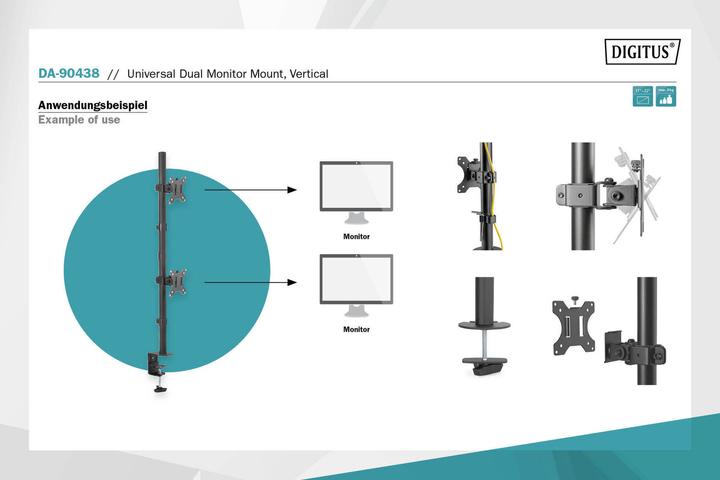 Actual product image Digitus DA-90438 (Table, 32")
