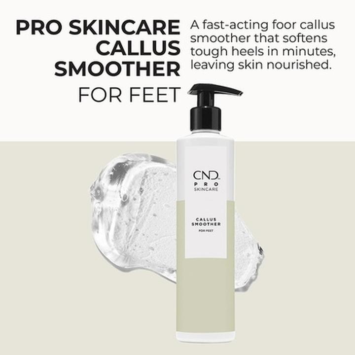 Produktbild CND Pro Skincare for Feet Mineral Bath Exfoliating Sea Salt Scrub Advanced Callus Remover and Intense Hy (Hornhautentferner, 300 ml)