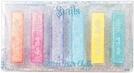 Actual product image Snails Hair Chalk Glitter Set