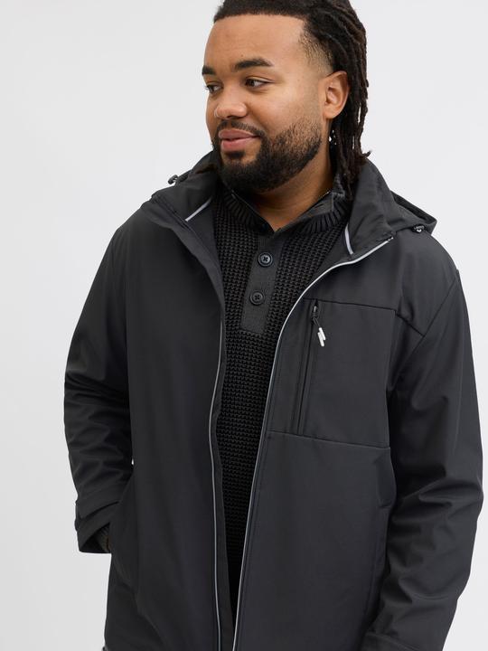 Actual product image Jack & Jones Plus Size Softshell Jacke Softshell Jacke (5XL)