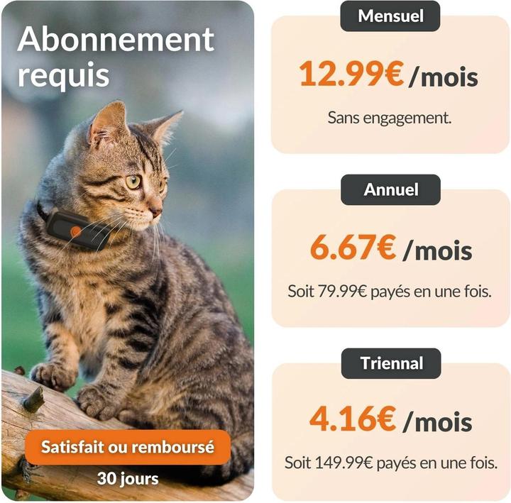 Produktbild Weenect GPS-Tracker XS für Katzen (Katze)