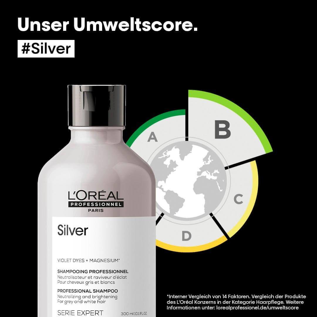 Thumbnail - L'Oréal Professionnel, Shampoo, Serie Expert Silver (300 ml, Flüssiges Shampoo)