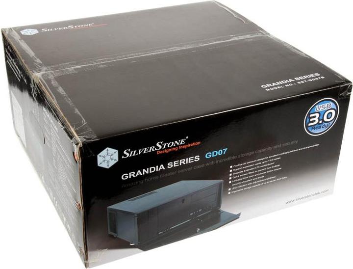 Image du produit Silverstone Sst-Gd07b (mATX, ATX, E-ATX)