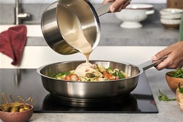 Immagine prodotto Fissler Collezione Profi 2 (24 cm, Set di pentole e padelle da cucina, Acciaio inossidabile)