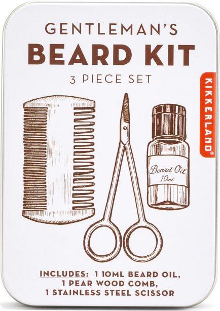 Actual product image Kikkerland Gentleman's Beard Kit (10 ml)
