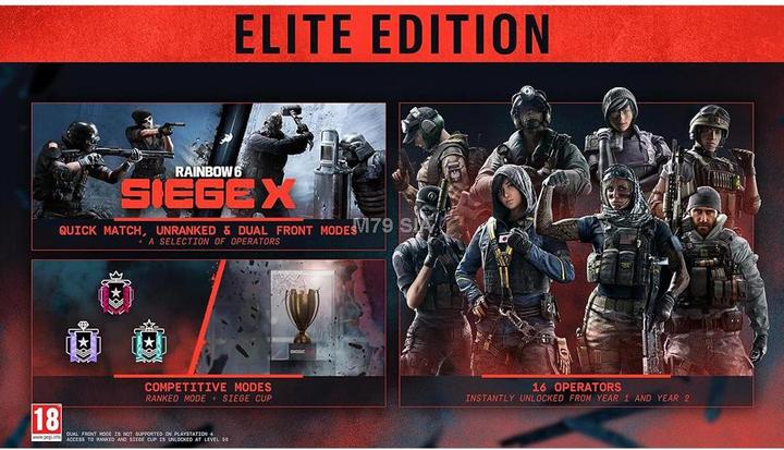 Actual product image Ubisoft Tom Clancy's Rainbow Six Siege X Elite Edition (Xbox One S, Xbox Series X)
