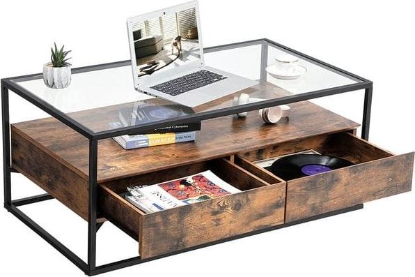 Image du produit Songmics table basse (60 x 106 x 45 cm)