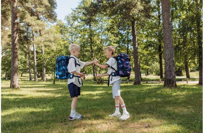 Produktbild Beckmann Schulrucksack Classic mit Wendetasche (22 l)