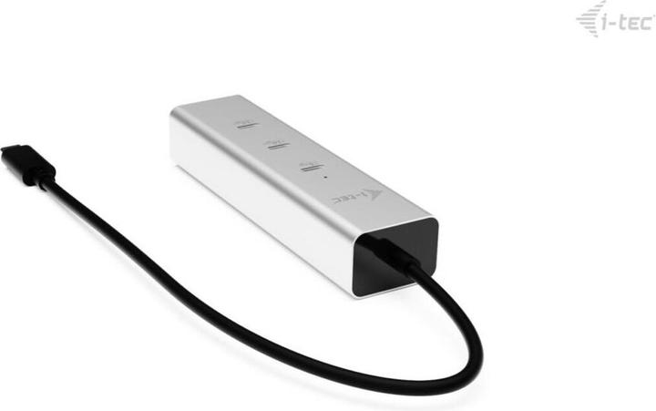 Produktbild i-tec USB-C Charging Metal HUB 5port with USB-C video 8K + Power Delivery 85W (USB-C, 5 Ports)